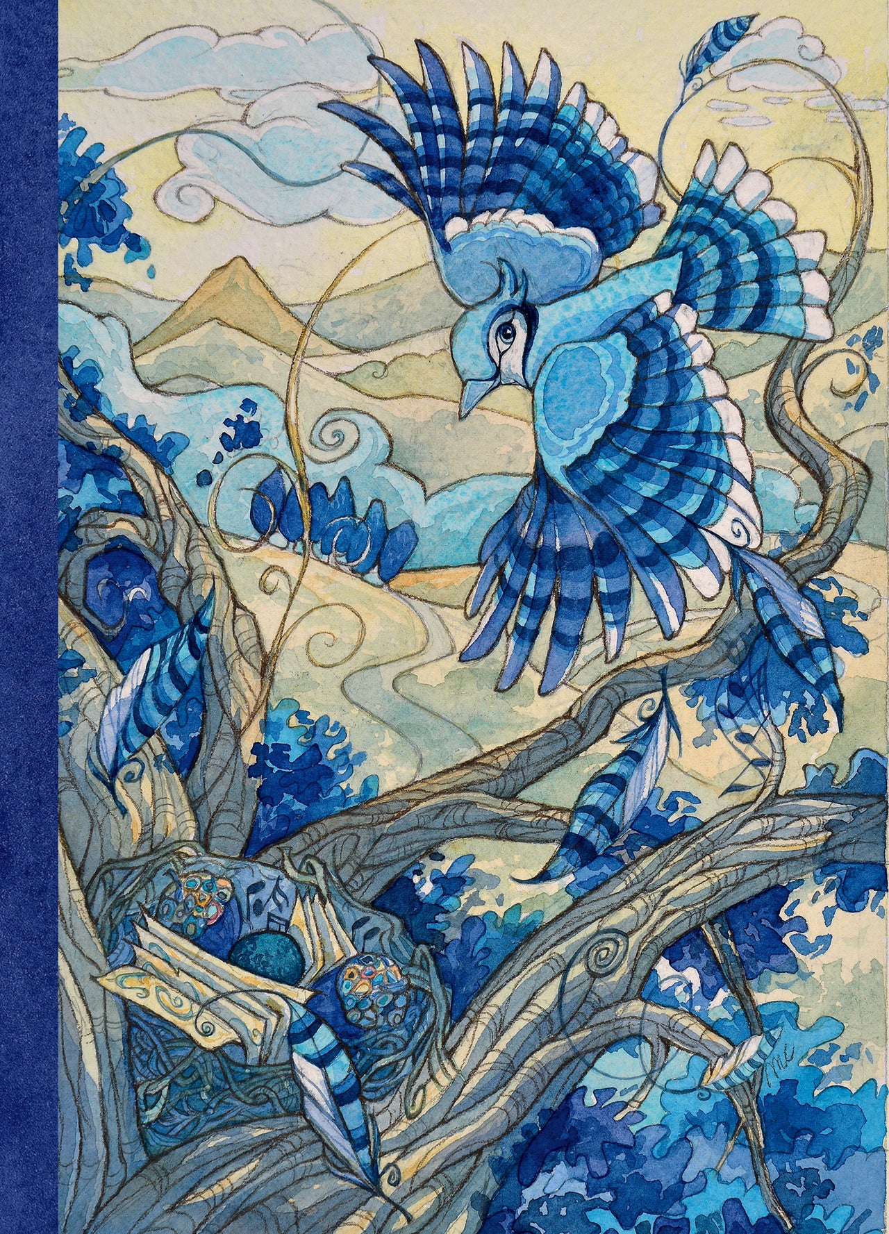 Quaderno Artistico La Ghiandaia Blu