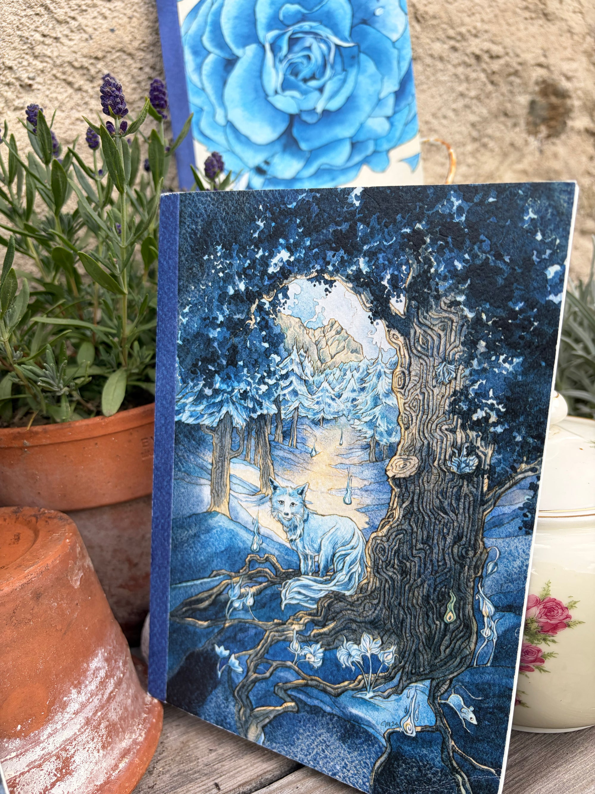 Quaderno Artistico La Volpe Blu