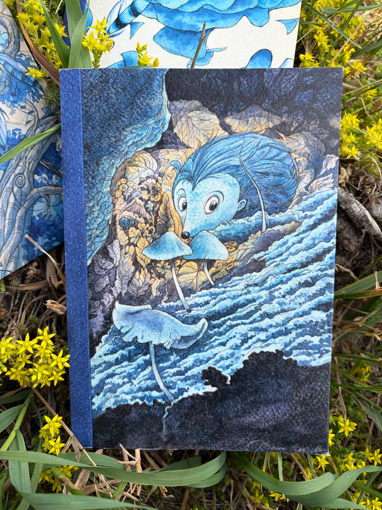 Quaderno Artistico Il Riccio Blu