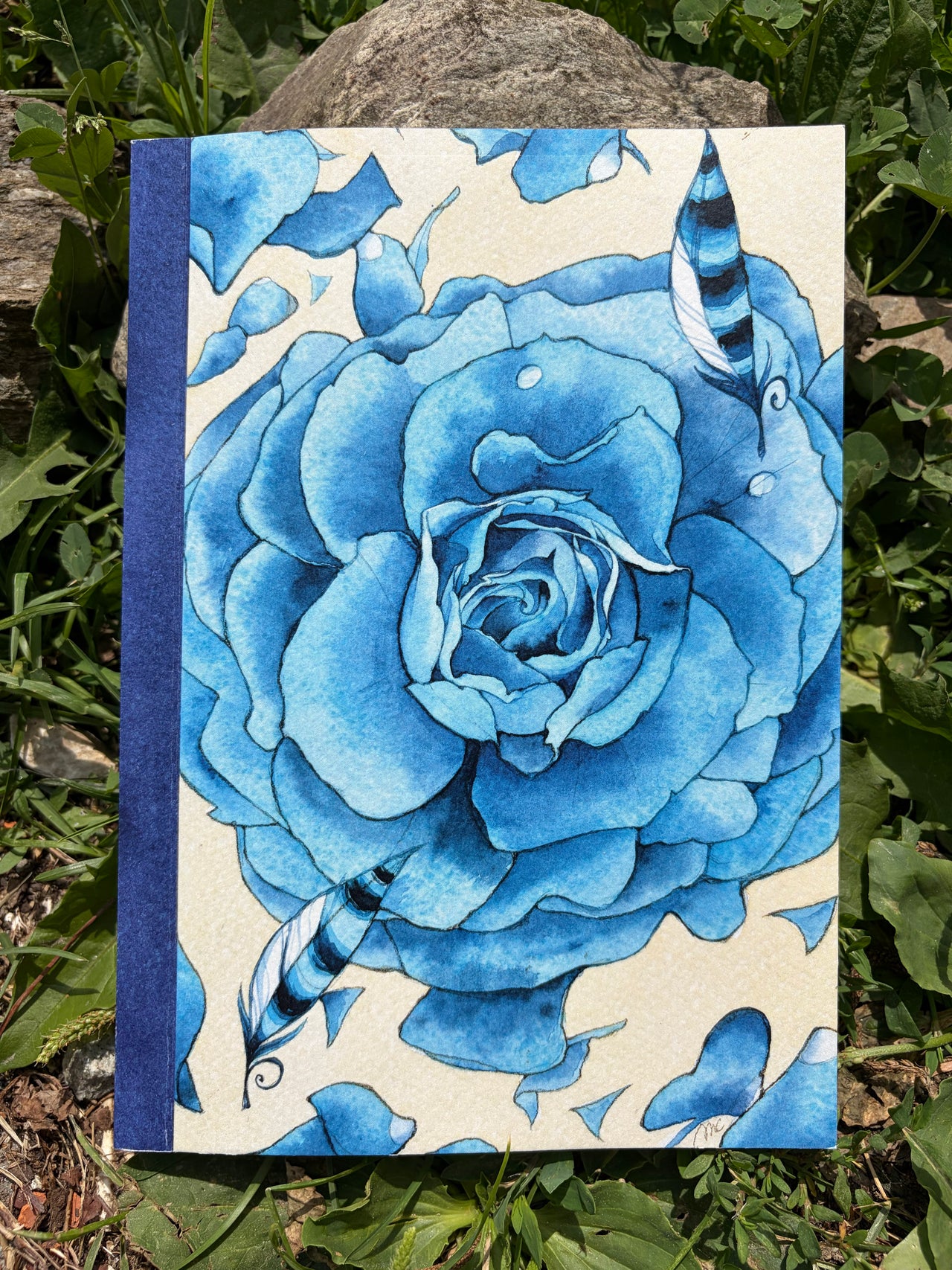 Quaderno Artistico La Rosa Blu