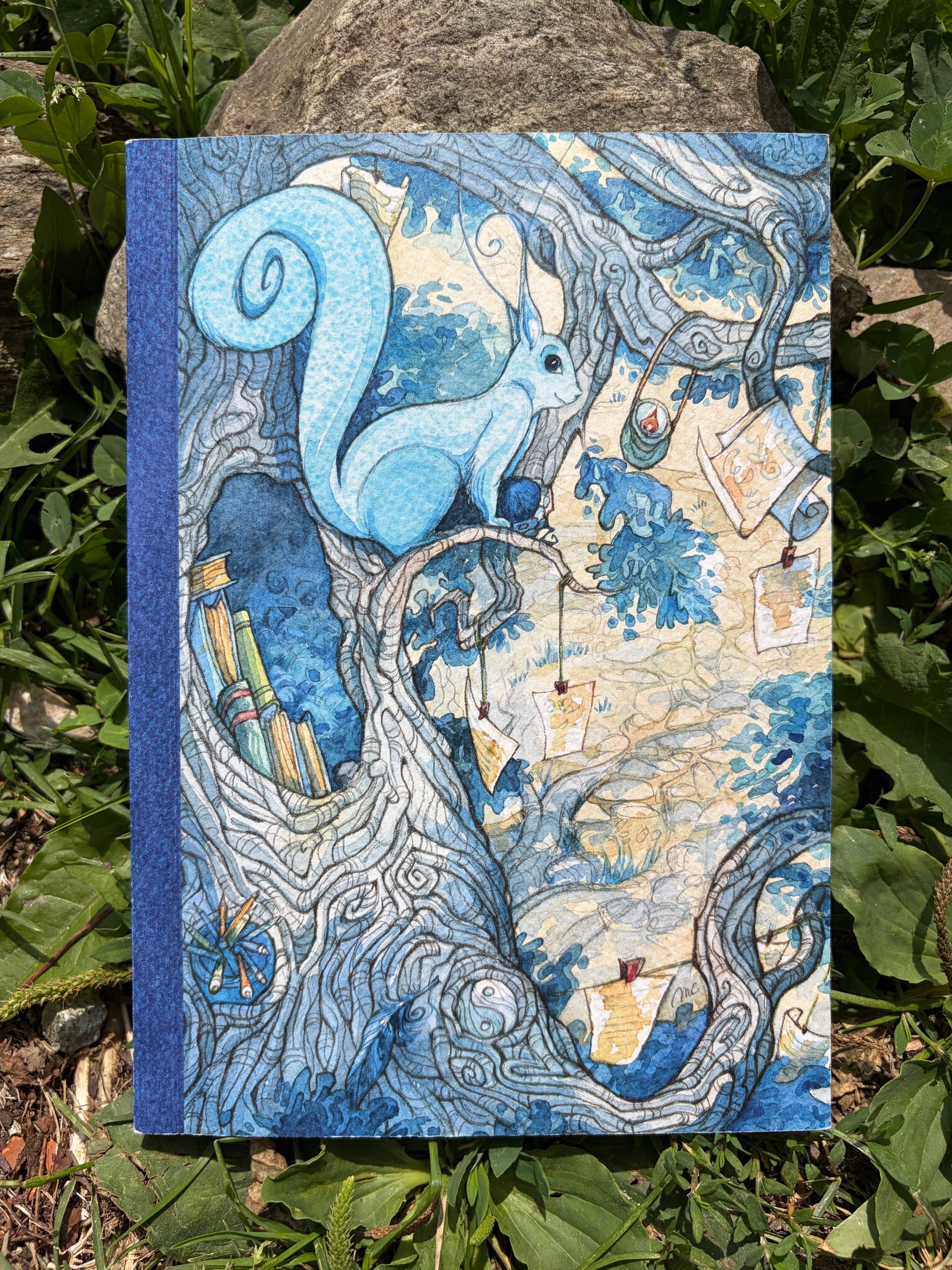 Quaderno Artistico Lo Scoiattolo Blu