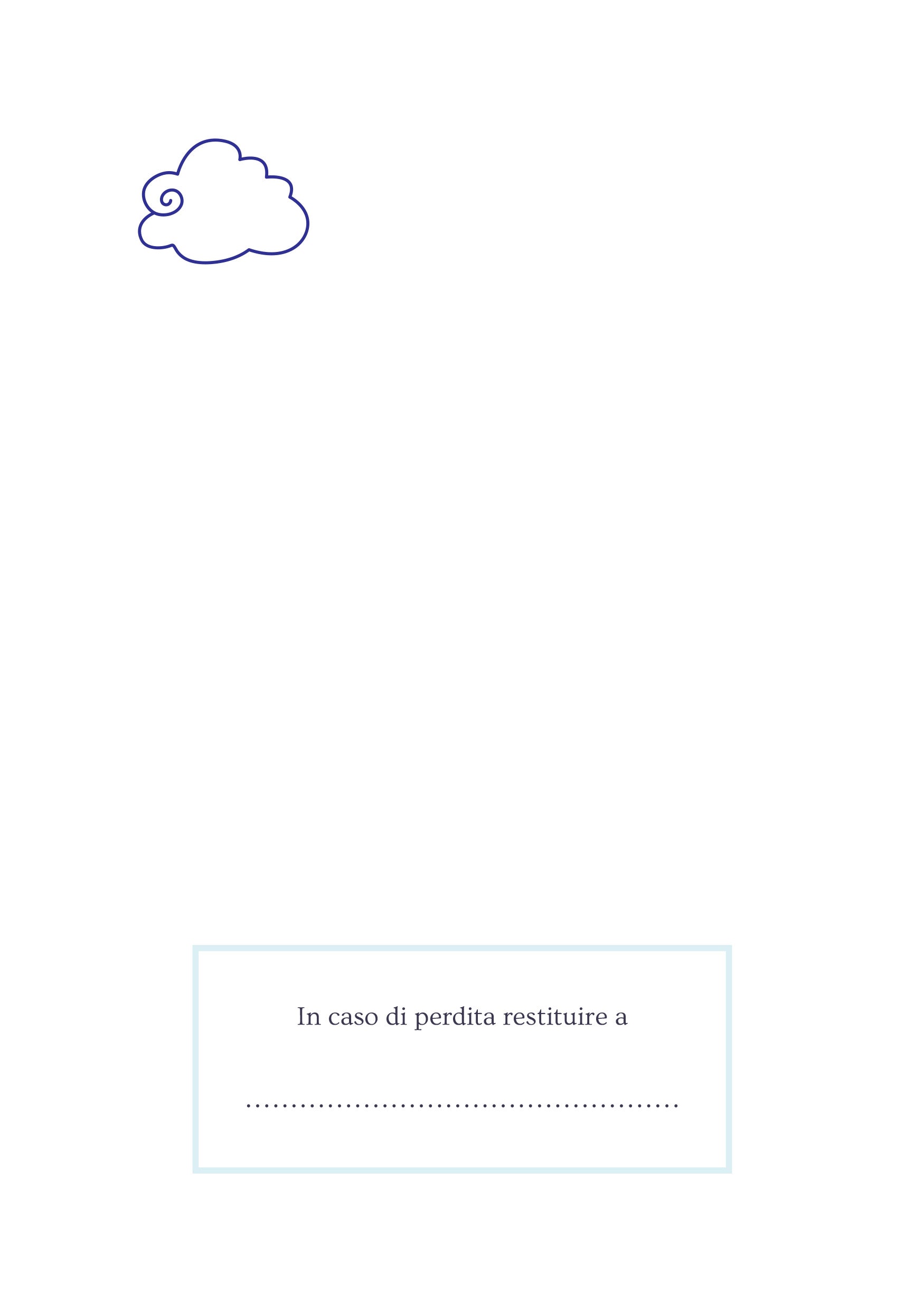 Quaderno semplice La Ghiandaia Blu