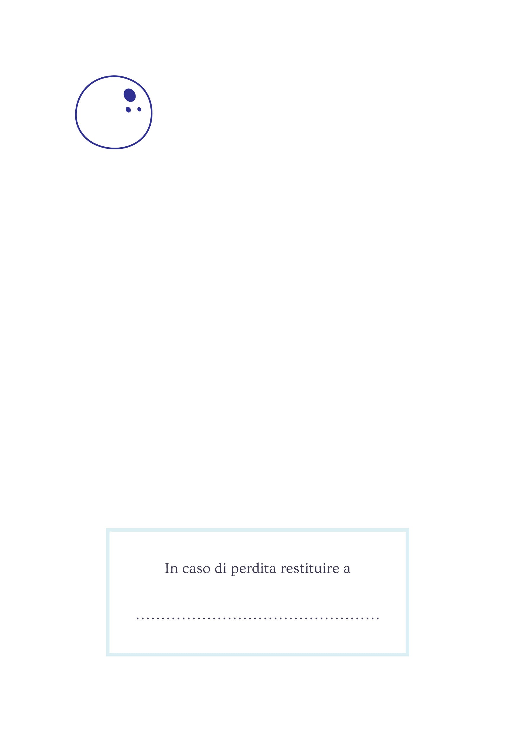 Quaderno semplice La Lupa Blu