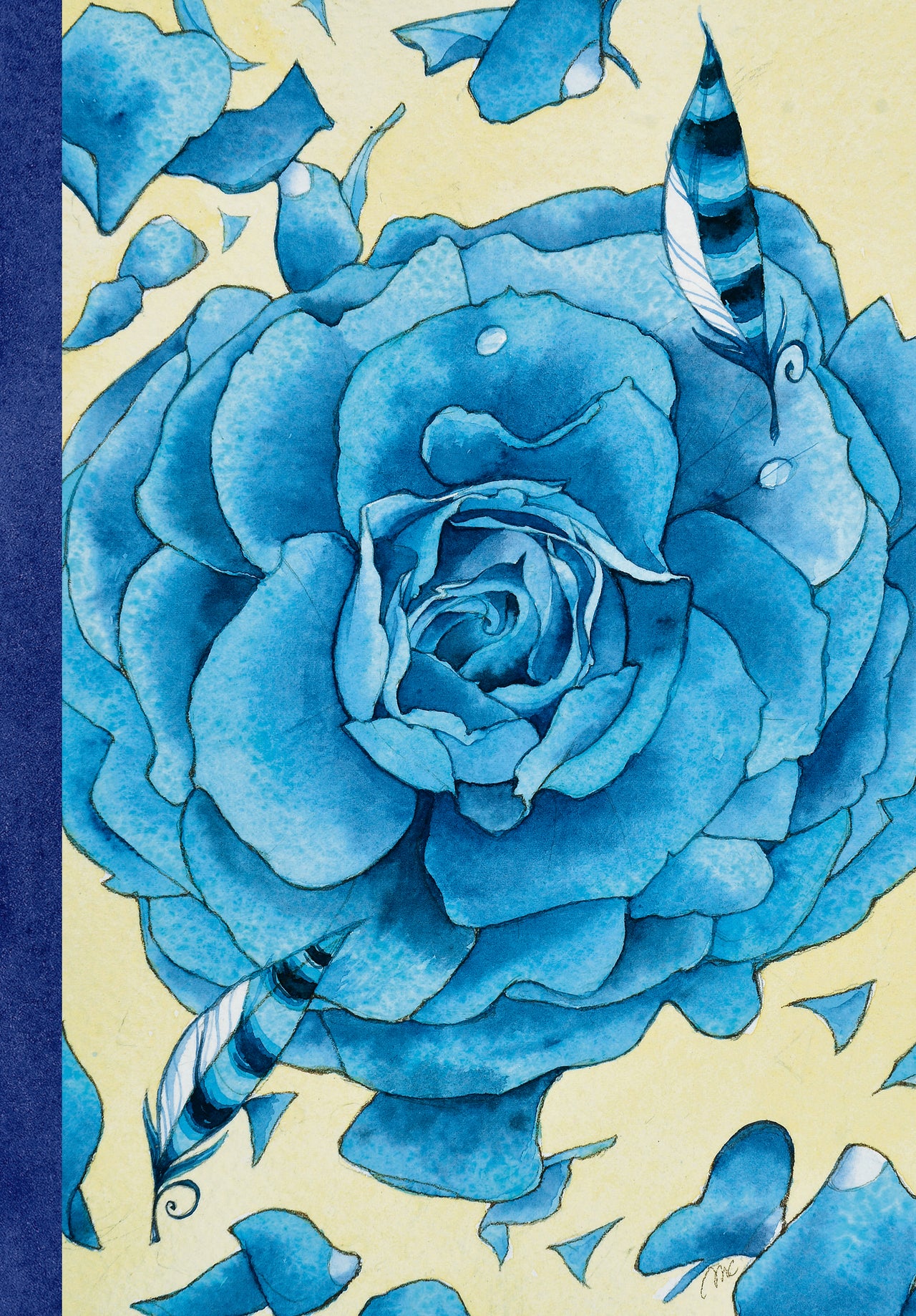 Quaderno Artistico La Rosa Blu