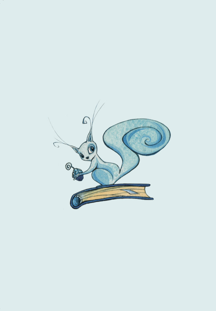 Quaderno Artistico Lo Scoiattolo Blu