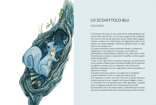 Quaderno Artistico Lo Scoiattolo Blu