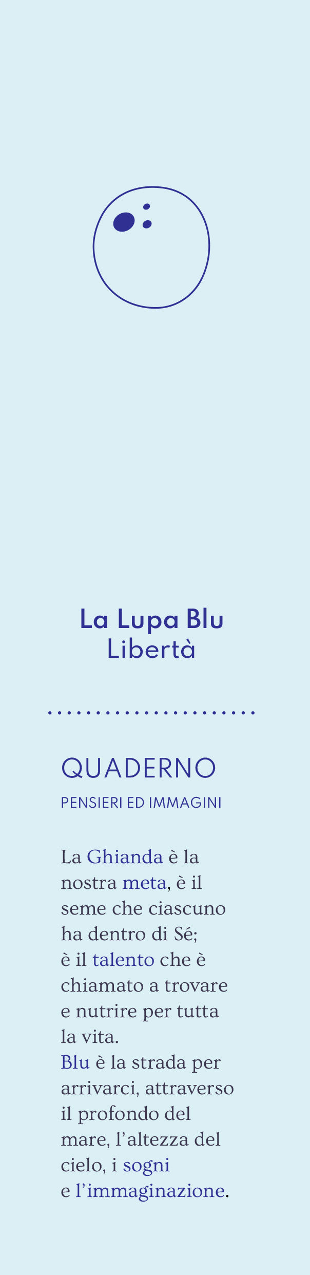 Quaderno Artistico La Lupa Blu