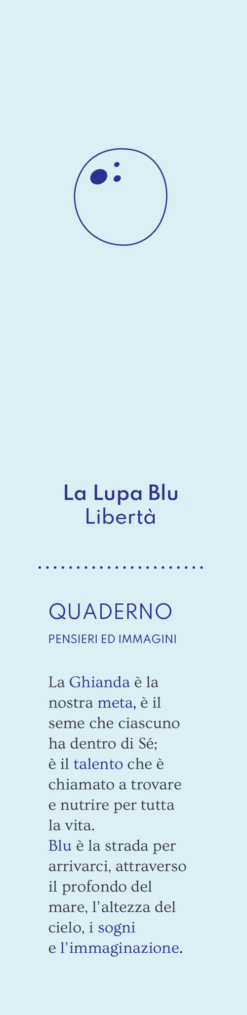 Quaderno Artistico La Lupa Blu