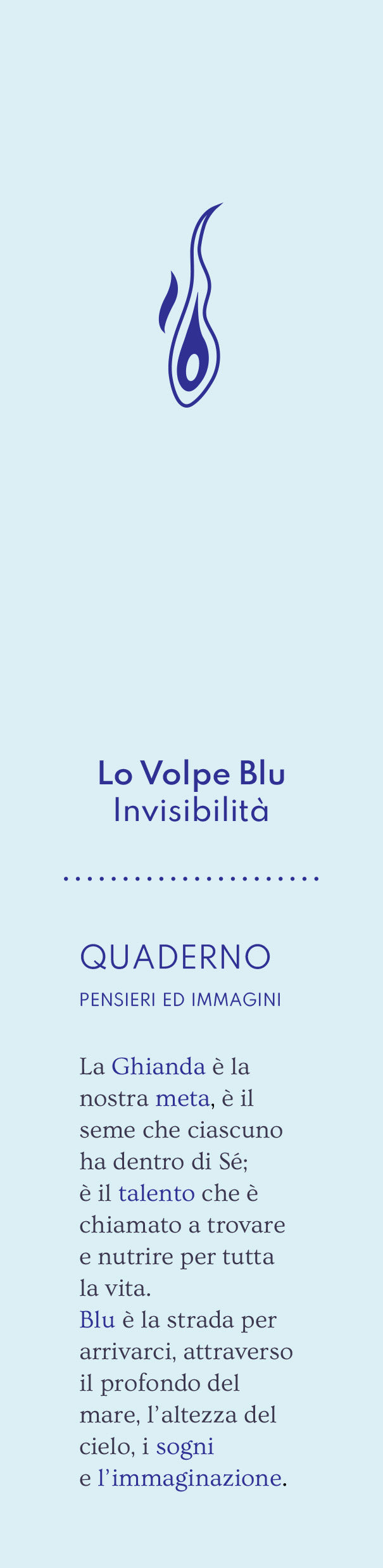 Quaderno Artistico La Volpe Blu