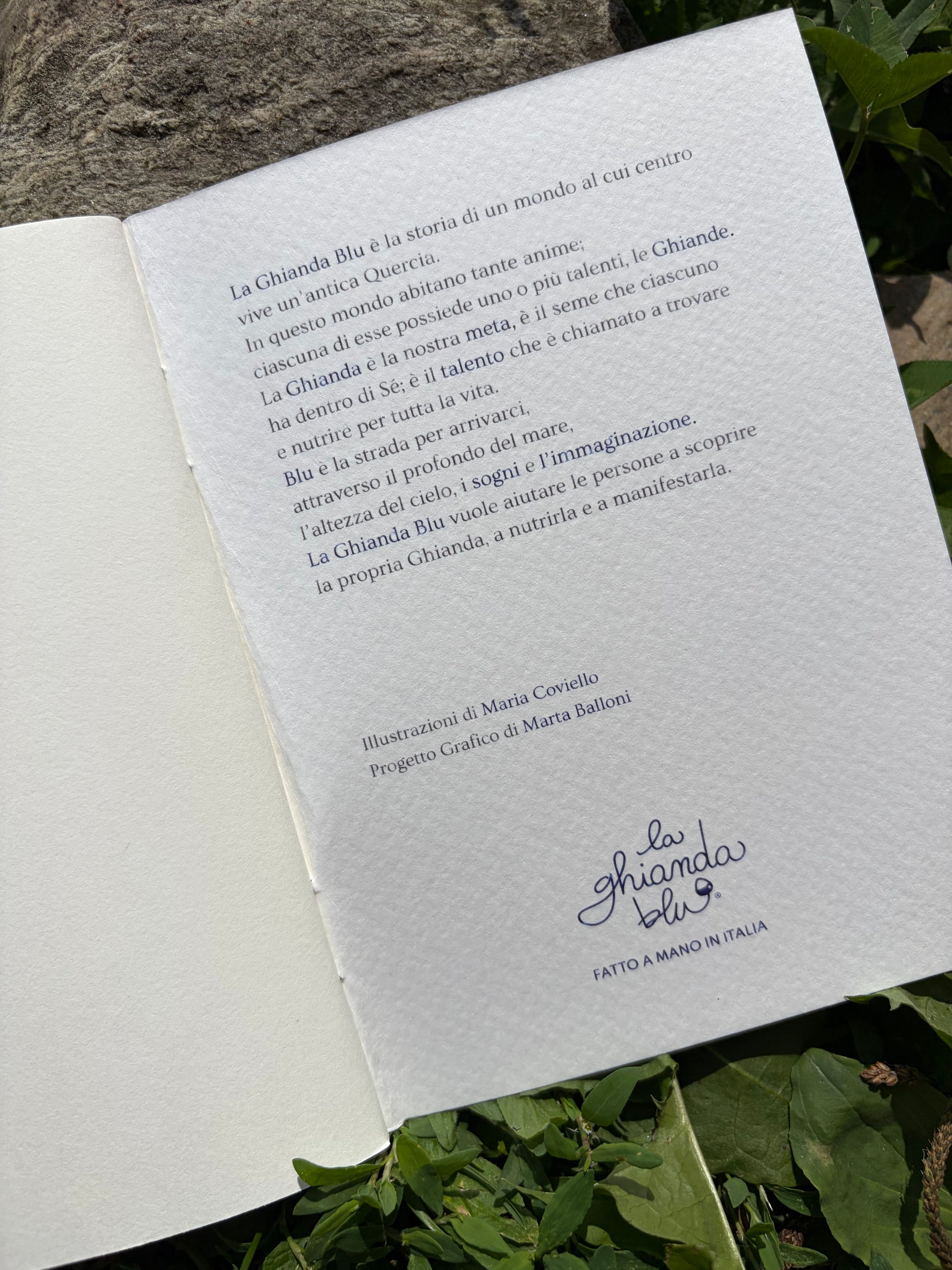 Quadernino La Rosa BLu